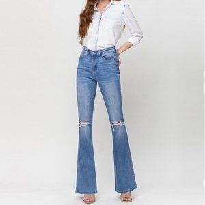 Flying Monkey High Waisted Jeans Distressed